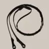 Nalanta Bitless Bridle Black - Fittings: Silver - Image 2