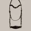 Nalanta Bitless Bridle Black - Fittings: Silver - Image 7