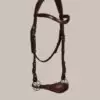 Bitless bridle brown