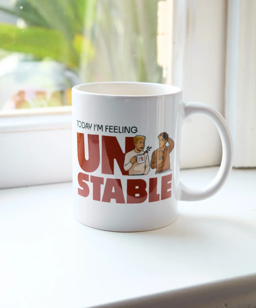 UNstable podcast mug
